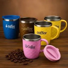 Stainless Steel Coffee Mug (1 piece)