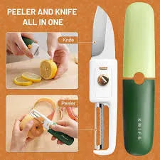 2-in-1 Knife with Peeler