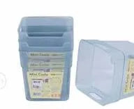 Household Mini Storage Crate (Pack of 4)