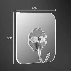 Pack of 10 strong adhesive hooks
