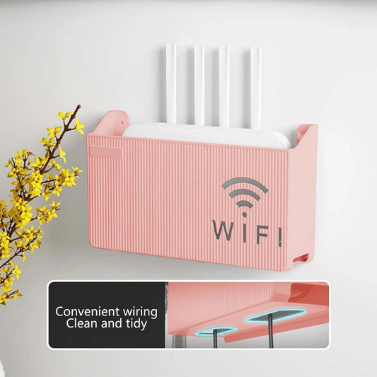 Wall-Mount WiFi Router Stand